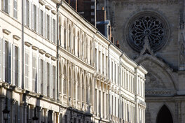 façades rénovées rue Jeanne d'Arc