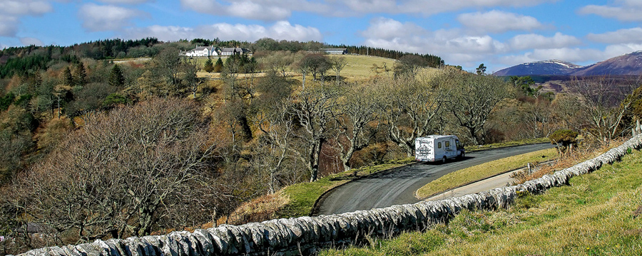 Paysage de la région de Dundee Ecosse - Over Doz