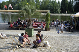 Les quais de Loire, l'été