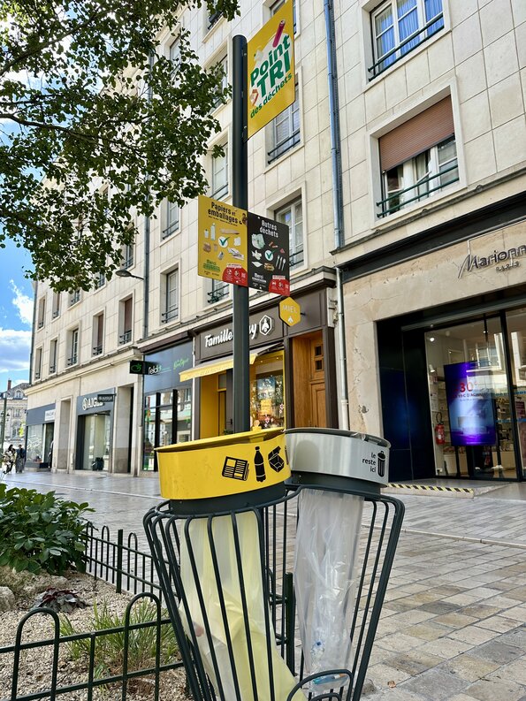 Orléans : 350 nouvelles bornes de tri pour vos déchets nomades