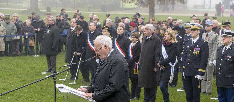 Inauguration du Mémorial aux victimes du Loiret morts pour la France