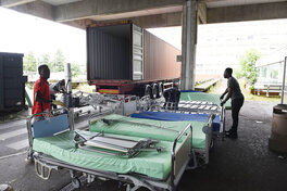 2017 – Don de matériel médical du CHR d’Orléans à l’hôpital de Parakou (Benin)