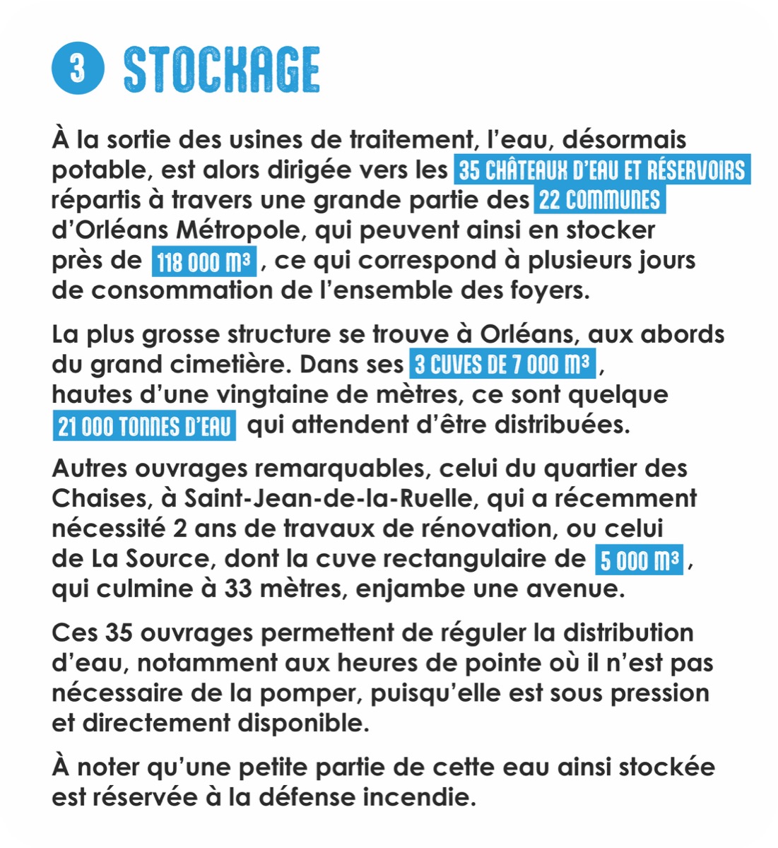 Étape 3 – Stockage