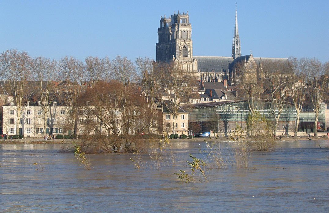 Crue de Loire en 2003 Crue de Loire en 2003